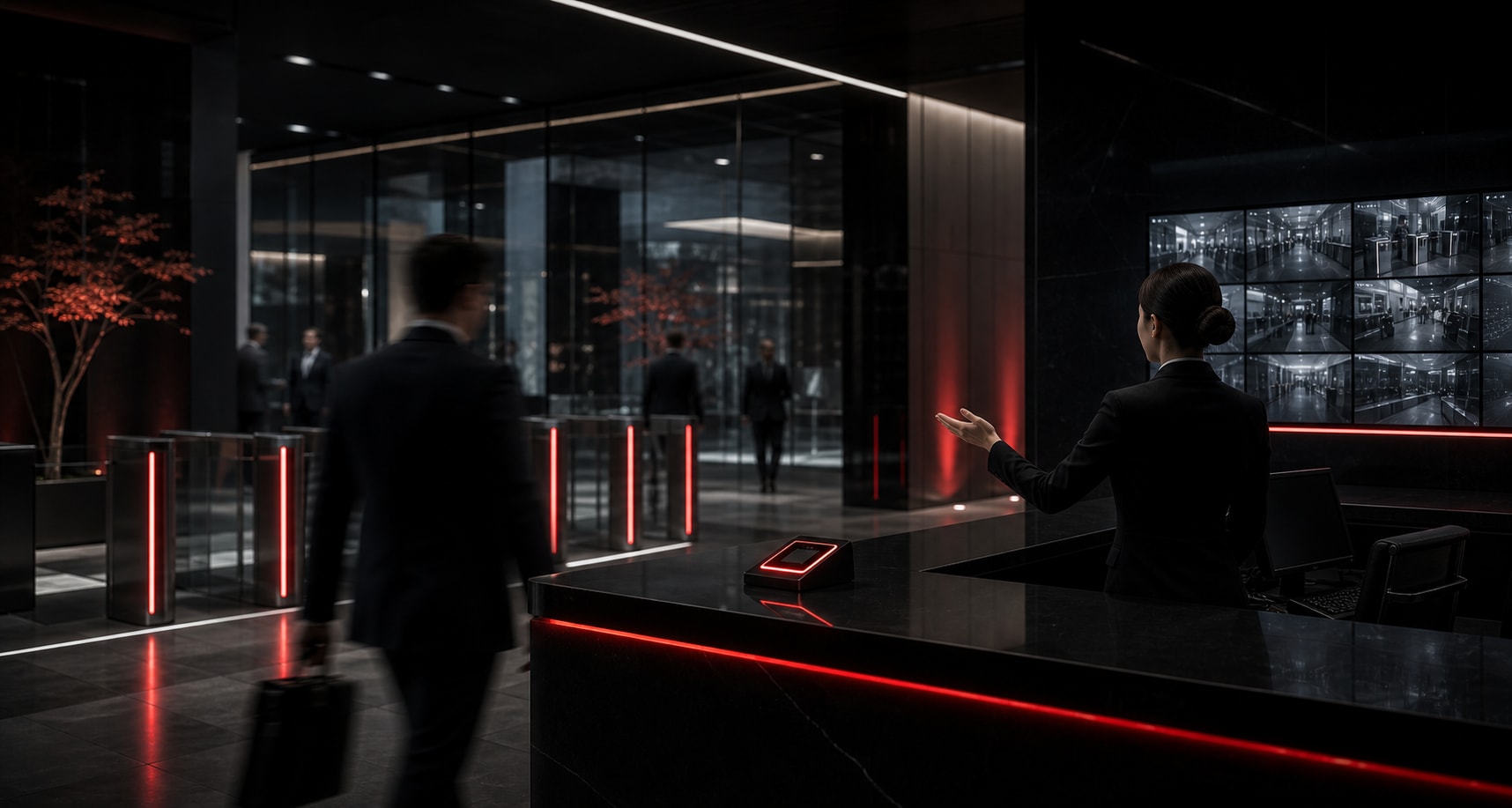 Reception — servizio di sicurezza Worldnet Protection Asset